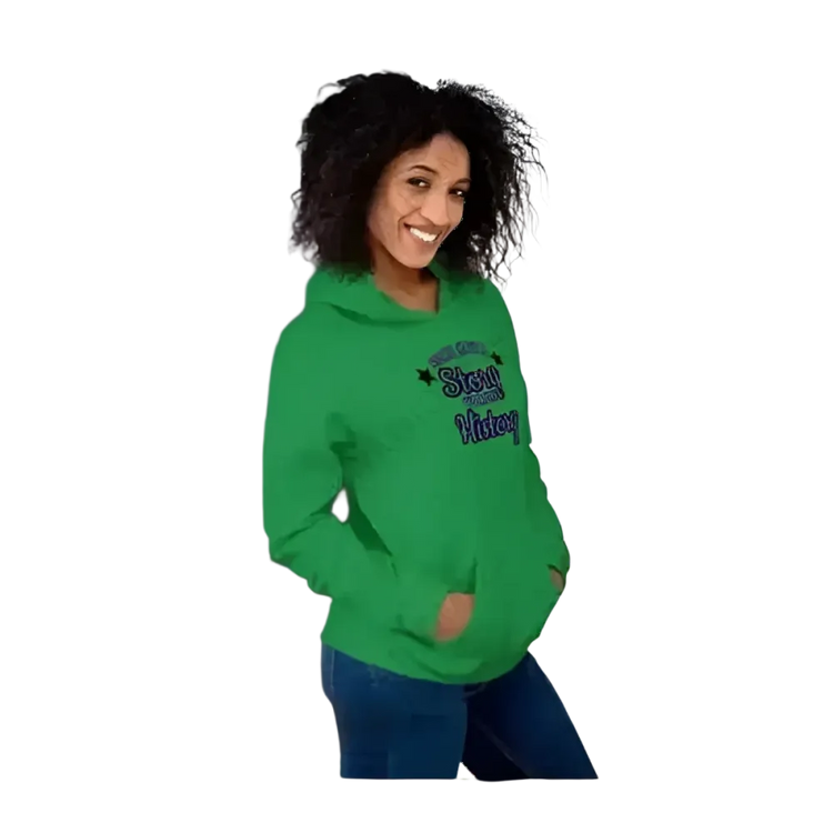 Grafik Unisex Hoodie aus Baumwolle in Schwarz, bequem, mit Kapuze, für Herren und Damen, S bis 5XL, von BUYATHOME24