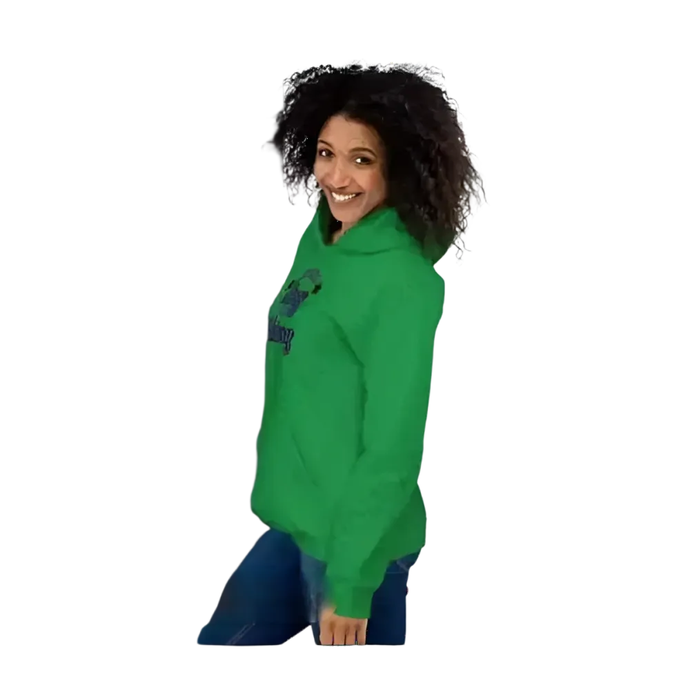 Grafik-Unisex-Hoodie aus Baumwolle in S-5XL, Herren und Damen, bequemer Kapuzenpullover von BUYATHOME24.