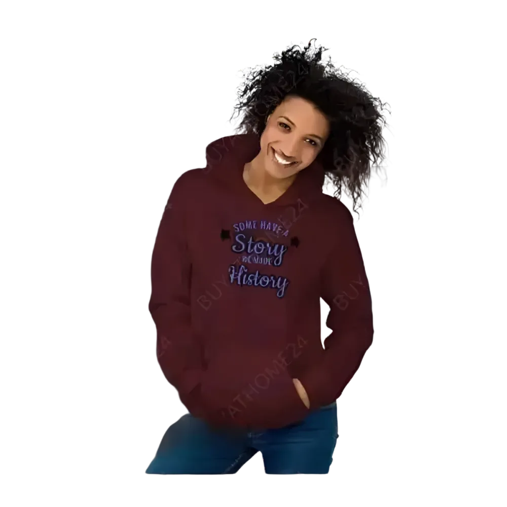 Grafik Unisex Hoodie aus Baumwolle für Herren und Damen, Kapuzenpullover in S-5XL, bequemes Freizeitshirt von BUYATHOME24