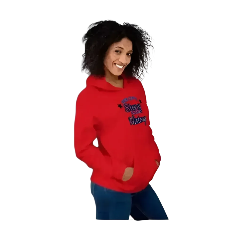 Grafik Unisex Hoodie aus Baumwolle in S-5XL, Herren und Damen, bequemer Kapuzenpullover von BUYATHOME24.