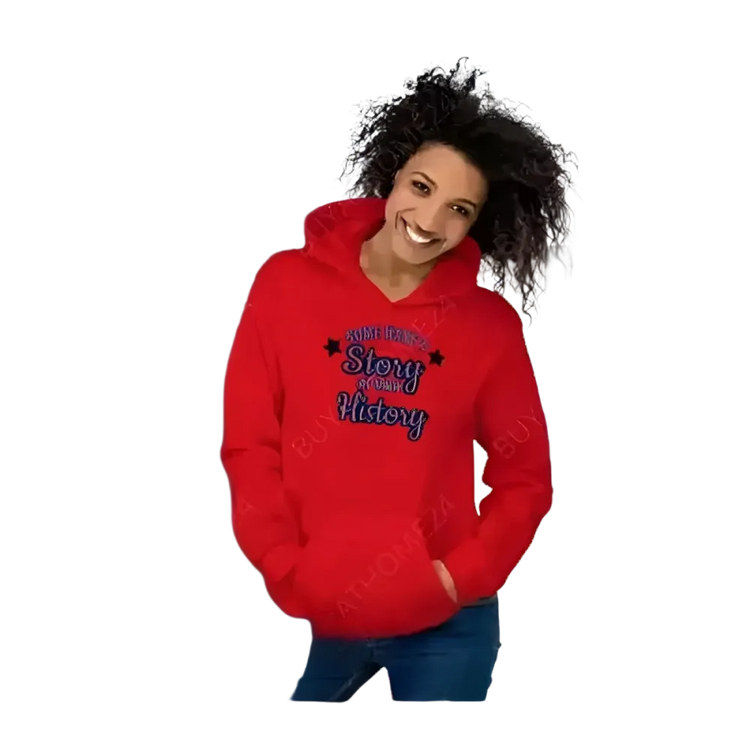 Grafik Unisex Hoodie aus Baumwolle, Herren und Damen, in S-5XL, mit Kapuzenpullover-Design, von BUYATHOME24