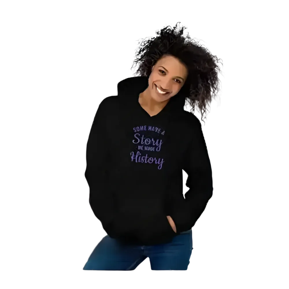 Grafik Unisex Hoodie aus Baumwolle in S-5XL, Herren und Damen, mit Kapuze, bequem und vielseitig, von BUYATHOME24.