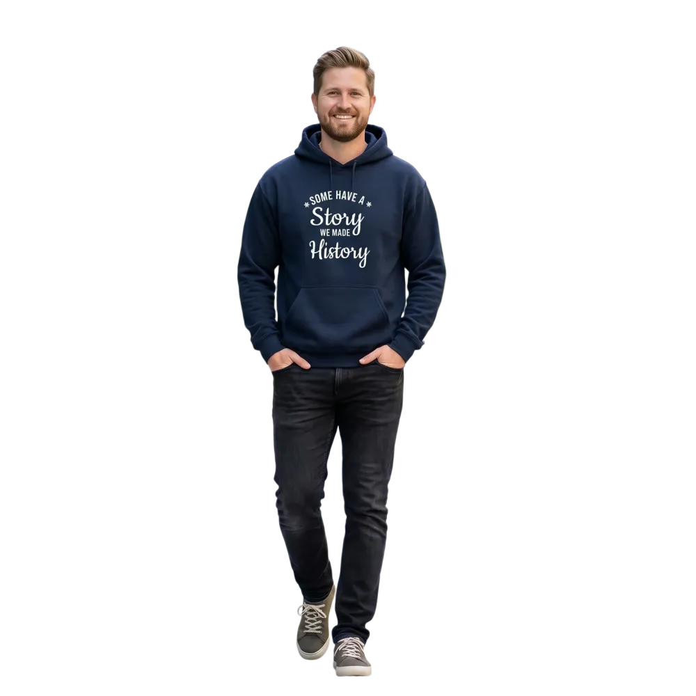 Grafik Unisex Hoodie von BUYATHOME24 in Baumwolle, mit Kapuzen, für Herren und Damen, in verschiedenen Größen S-5XL.