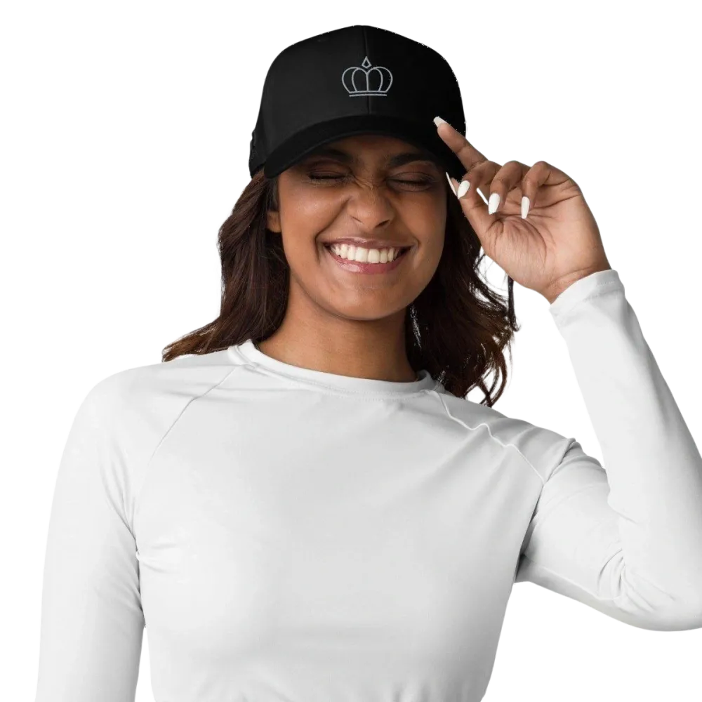 Adidas Dad Cap aus Polyester, unisex Baseballcap mit verstellbarem Verschluss, in Schwarz mit Adidas-Logo, 58-63 cm.
