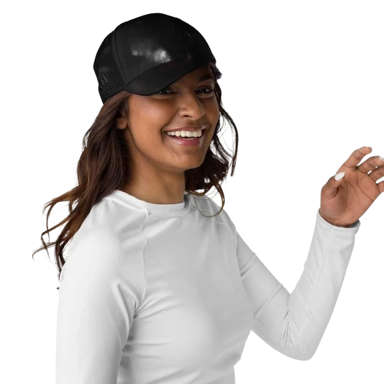 Adidas Dad Cap aus Polyester, verstellbar, in Schwarz, unisex Baseballcap mit 58-63 cm Umfang, für sportlichen Stil
