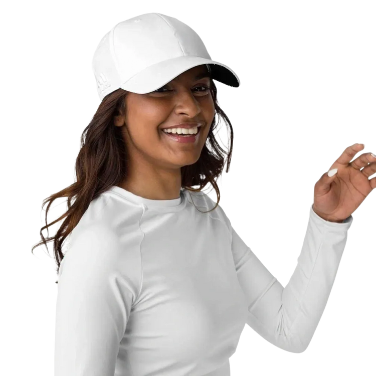 Adidas Dad Cap aus Polyester, verstellbar, unisex Baseballcap in Grau mit Adidas Logo, Größe 58-63 cm.