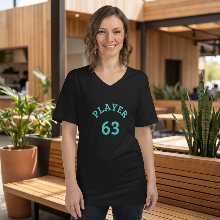 Generated lifestyle image for ▻ V-Ausschnitt I Herren & Damen T-Shirt S, M, L, XL, 2XL