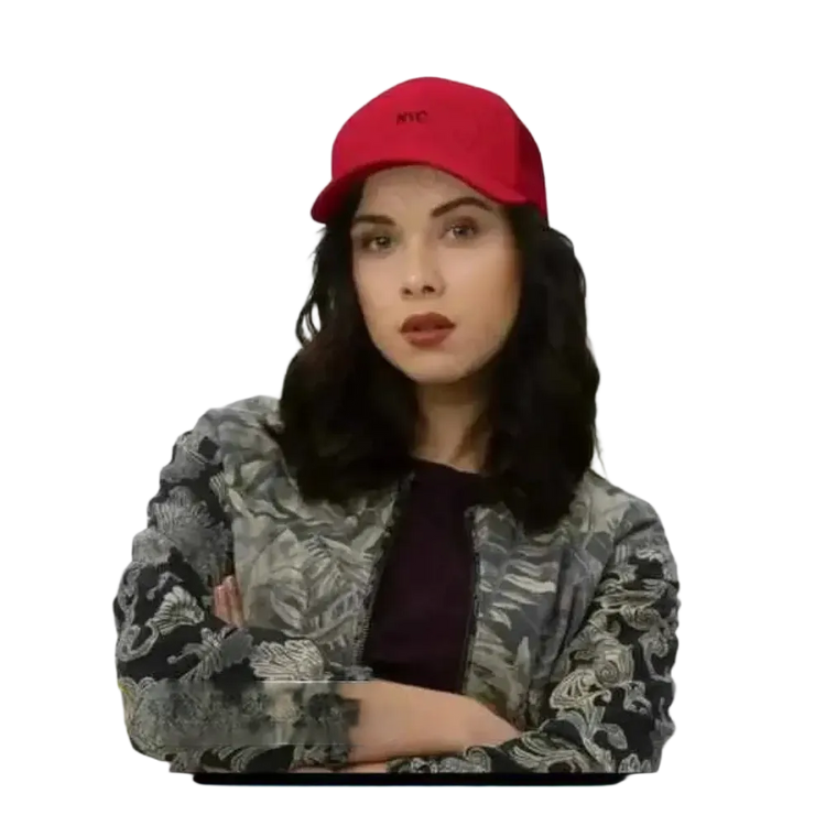 Unisex American Trucker Cap aus Baumwoll-Mix, rot, für Damen und Herren, 54-60 cm, stilvolle Cap im amerikanischen Stil