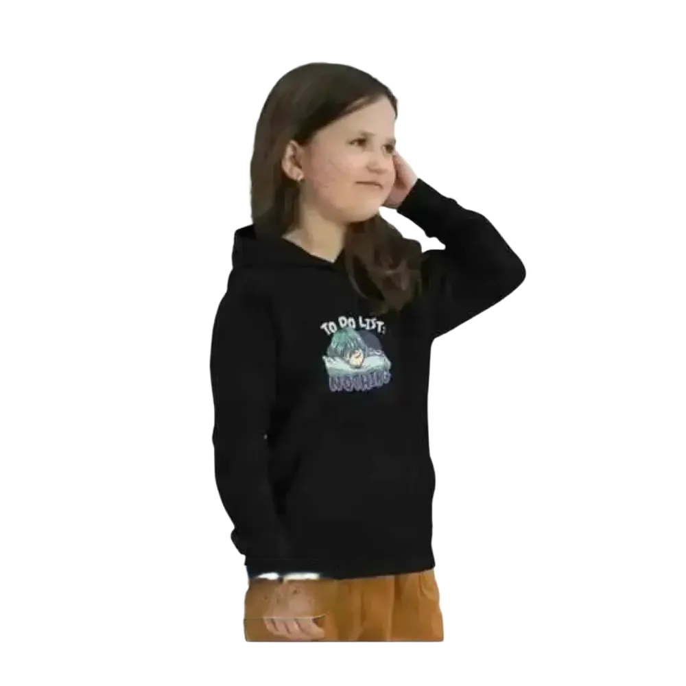 Kinder Kapuzenpullover aus Baumwolle mit buntem Druck, Unisex Hoodie für Kinder von 4 bis 12 Jahre, bequem und weich.