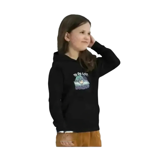 Kinder Kapuzenpullover aus Baumwolle mit buntem Druck, Unisex Hoodie für Kinder von 4 bis 12 Jahre, bequem und weich.