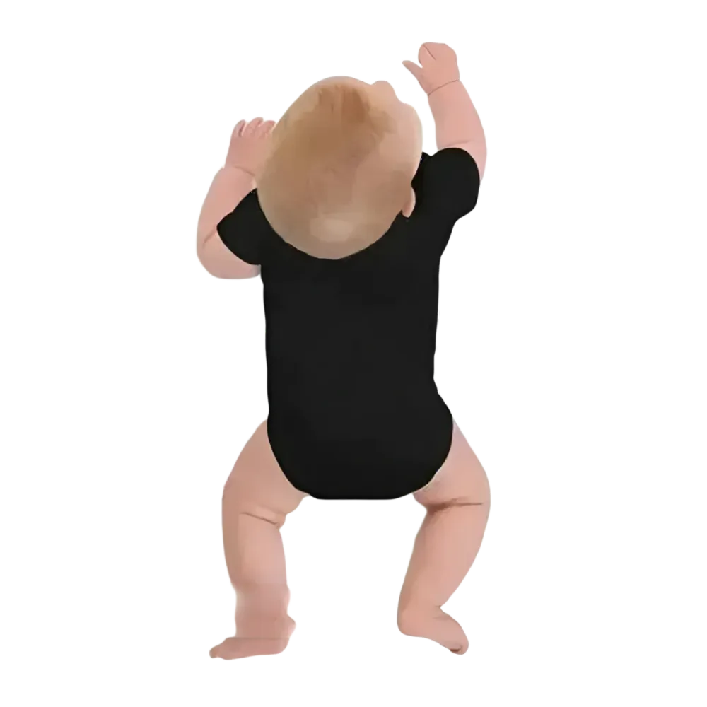 Baby Body von BUYATHOME24, 3-18 Monate, weiche Baby-Unterwäsche, bequemes Material, ideal für kleine Kinder.