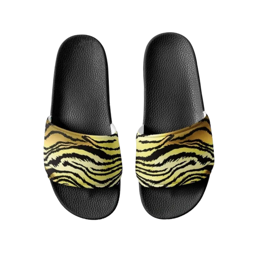 Damen- und Mädchen-Badeschuhe aus Kunstleder mit PU-Sohle, Größe 36-44, von BUYATHOME24, bequeme Badeschlappen.