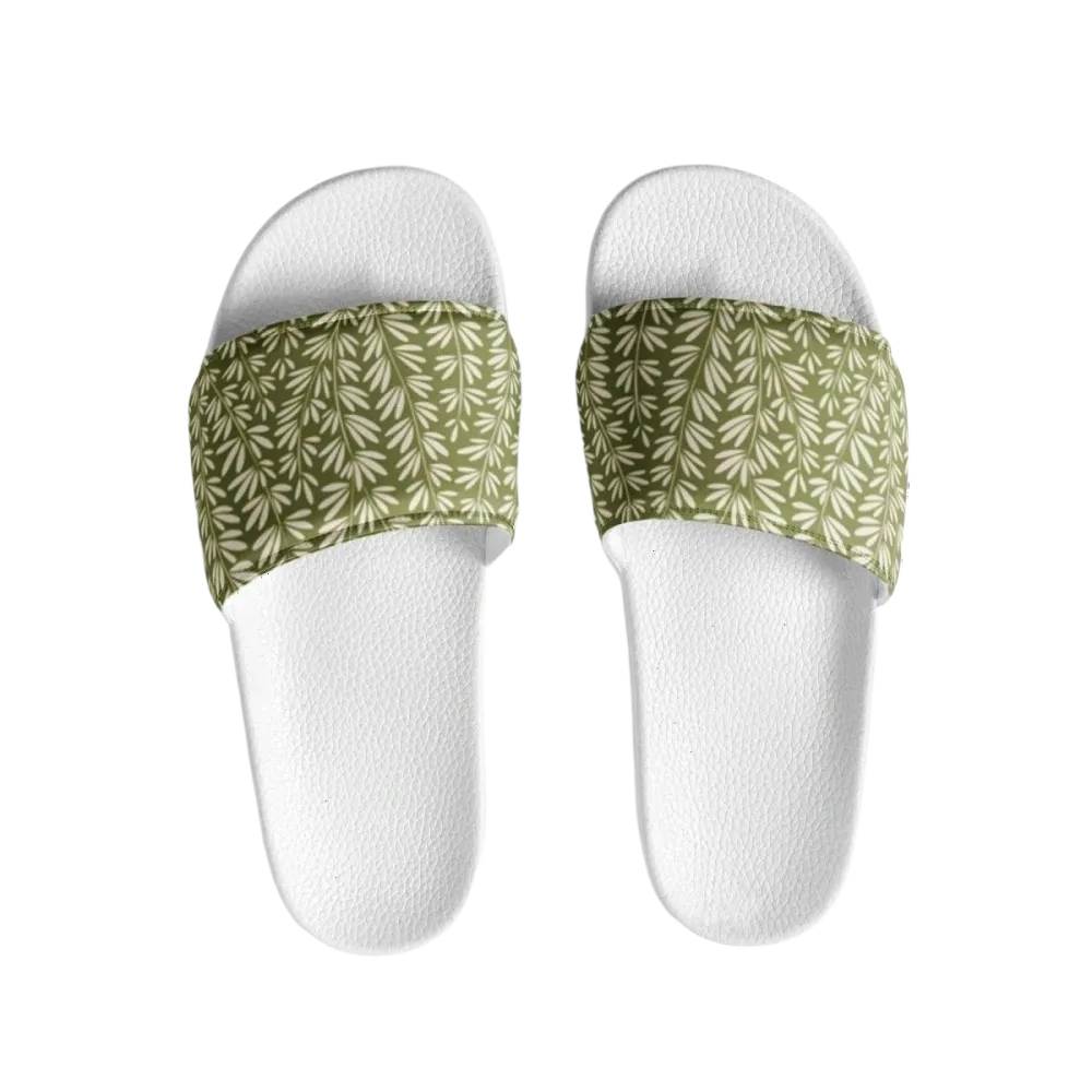 Damen- und Mädchenschlappen mit PU-Sohle, Größe 36-44, in bequemer Badeschuh-Form, von BUYATHOME24