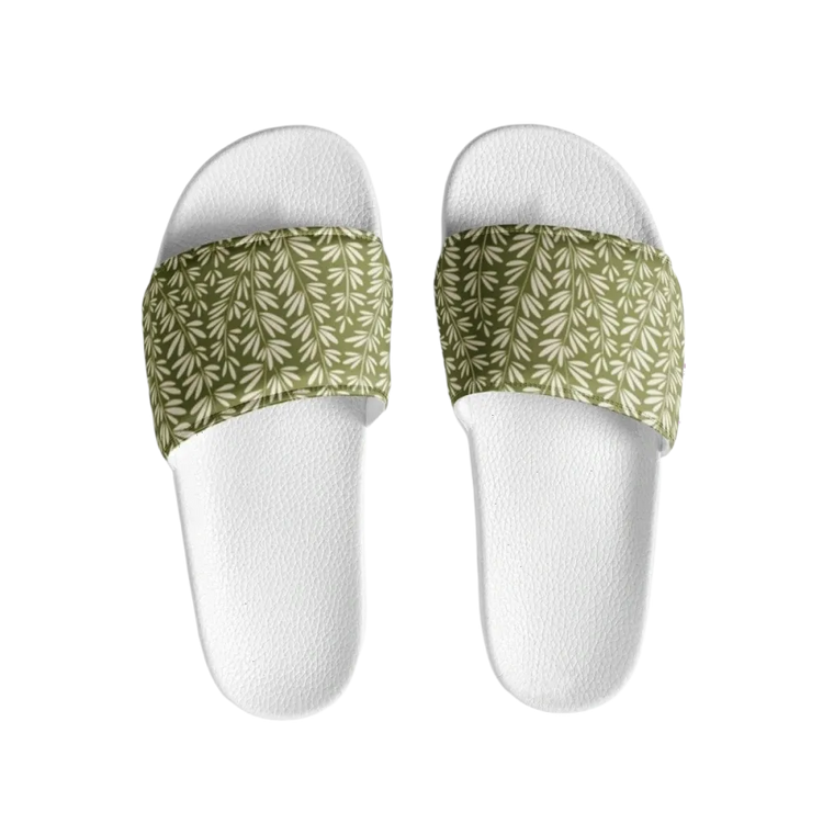 Damen- und Mädchenschlappen mit PU-Sohle, Größe 36-44, in bequemer Badeschuh-Form, von BUYATHOME24