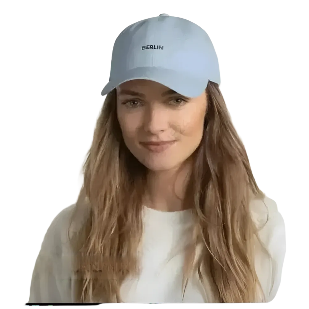 Sommer Baseball Cap für Herren und Damen, 52-59 cm, von BUYATHOME24, leichte Sommermütze mit verstellbarem Umfang