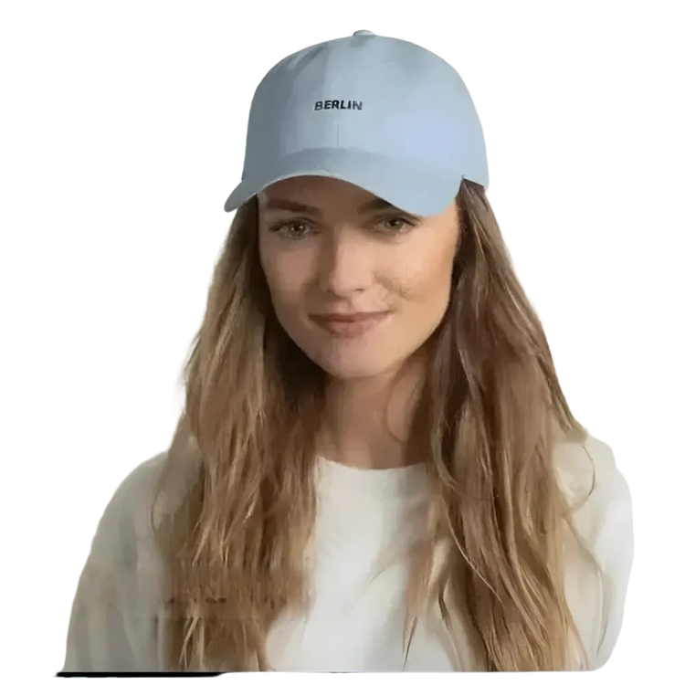 Sommer Baseball Cap für Herren und Damen, 52-59 cm, von BUYATHOME24, leichte Sommermütze mit verstellbarem Umfang