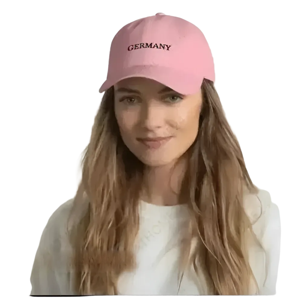 Grüne Camouflage-Baseball-Cap aus Baumwolle, für Herren und Damen, verstellbar, 52-59 cm.