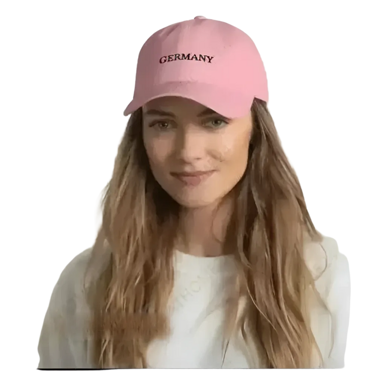 Grüne Camouflage-Baseball-Cap aus Baumwolle, für Herren und Damen, verstellbar, 52-59 cm.