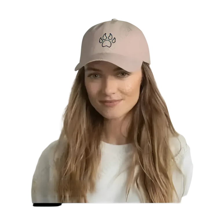 Grüne Baumwoll-Baseballkappe im Camouflage-Design für Damen, verstellbar 52-59 cm, von BUYATHOME24