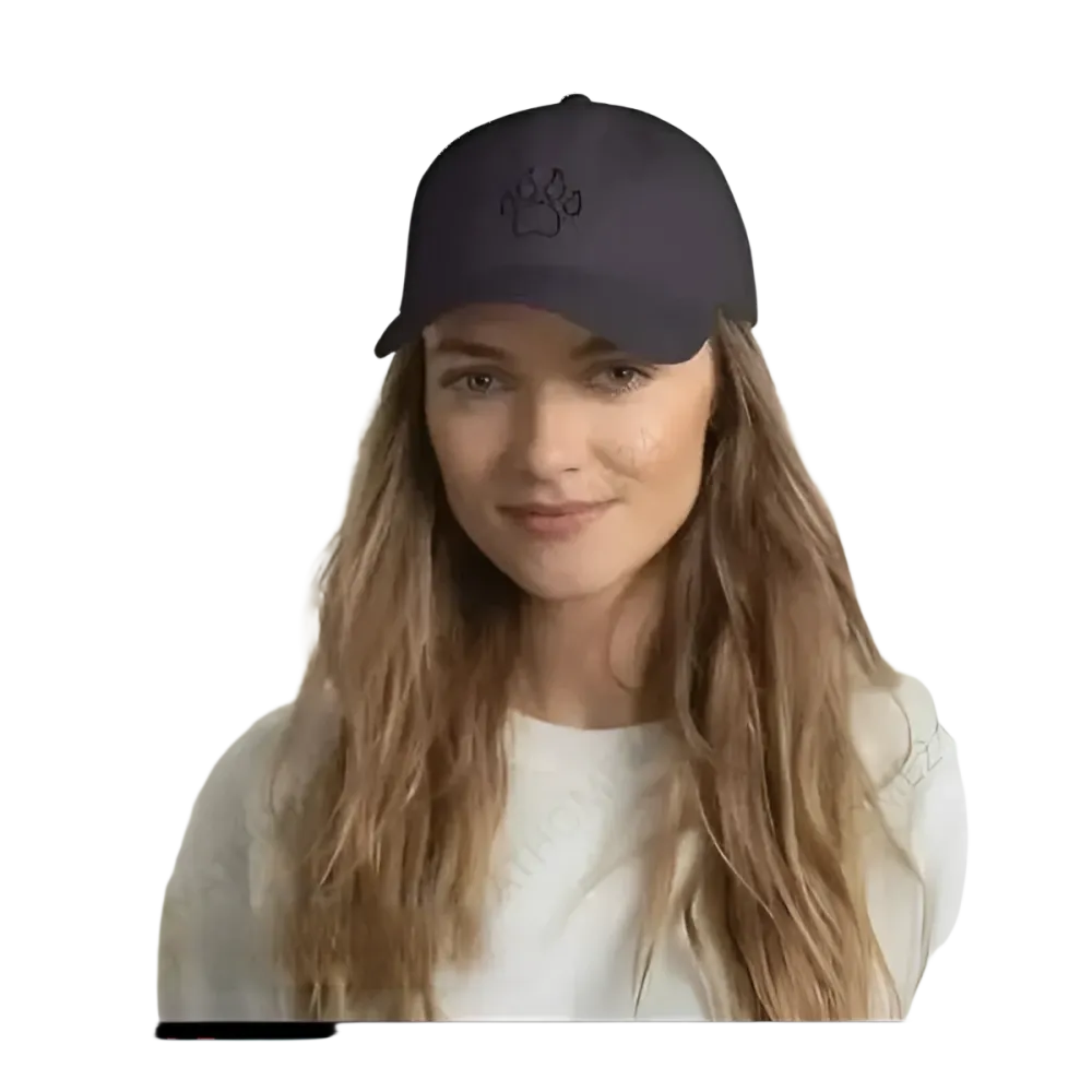 Grüne Damen Baseball Cap aus Baumwolle in Camouflage-Design, verstellbar von 52 bis 59 cm, von BUYATHOME24.