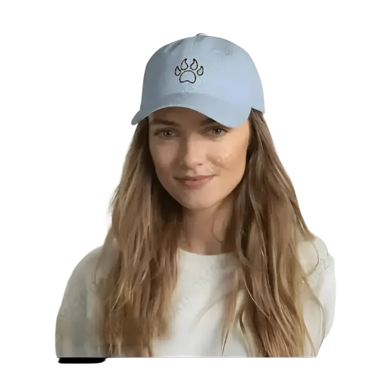 Damen Baseball Cap aus Baumwolle in Grün Camouflage, verstellbar von 52 bis 59 cm, mit Markenlabel von BUYATHOME24