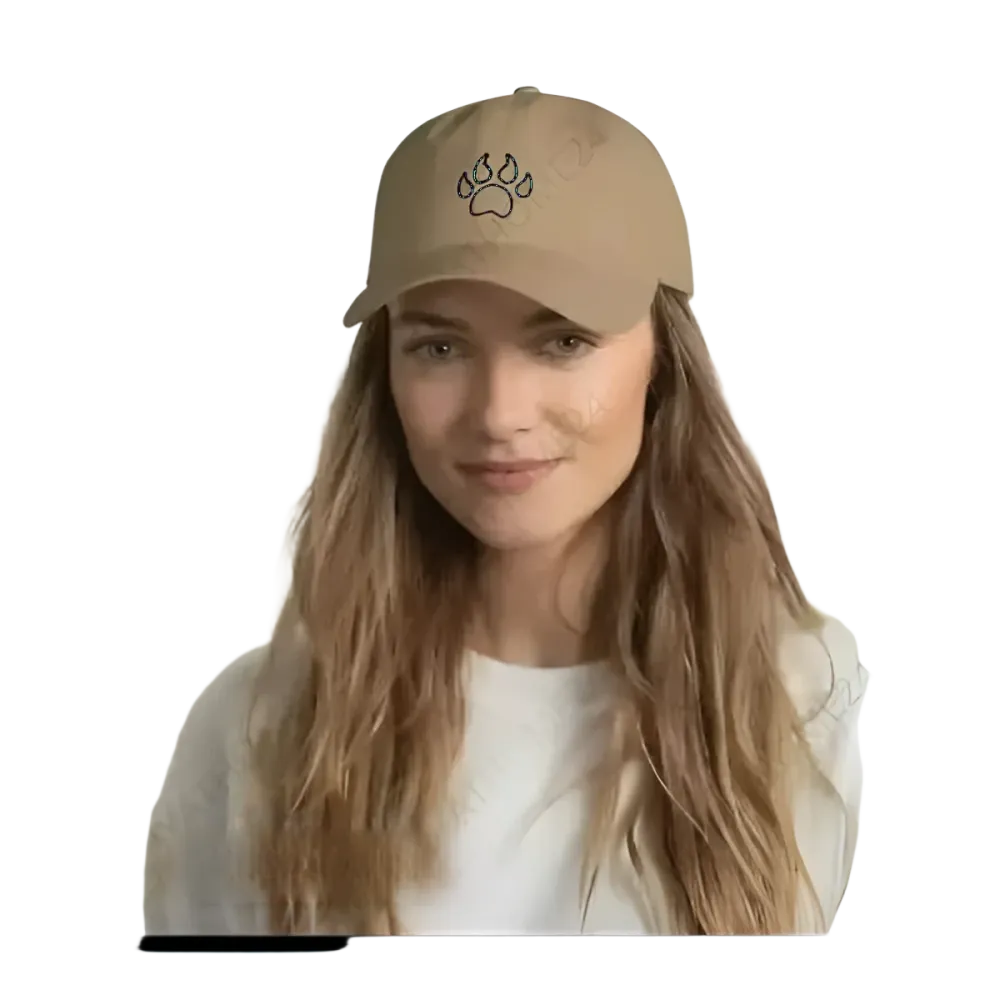 Grüne Camouflage Baseball Cap für Damen aus Baumwolle, verstellbar 52-59 cm, stylisches Sommer-Accessoire von BUYATHOME24