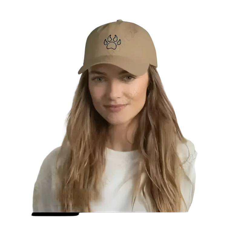 Grüne Camouflage Baseball Cap für Damen aus Baumwolle, verstellbar 52-59 cm, stylisches Sommer-Accessoire von BUYATHOME24