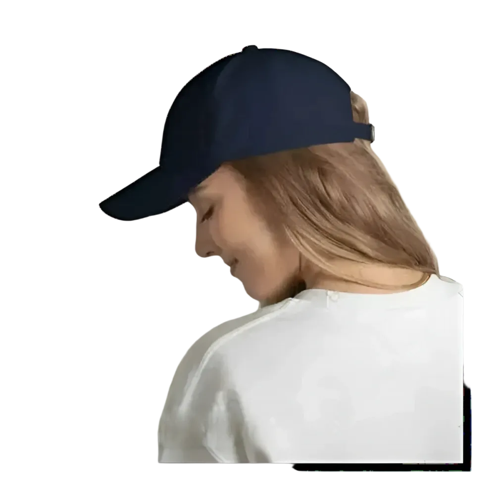 Grüne Camouflage Baseball Cap aus Baumwolle für Damen, verstellbar 52-59 cm, von BUYATHOME24.