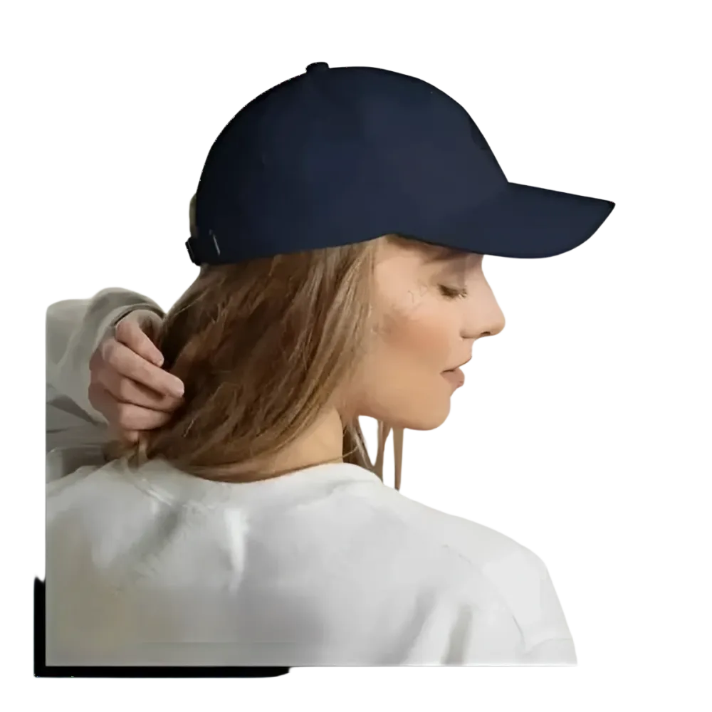 Grüne Camouflage Baseball Cap aus Baumwolle für Damen, verstellbar von 52 bis 59 cm, stylische Sommer-Cap von BUYATHOME24