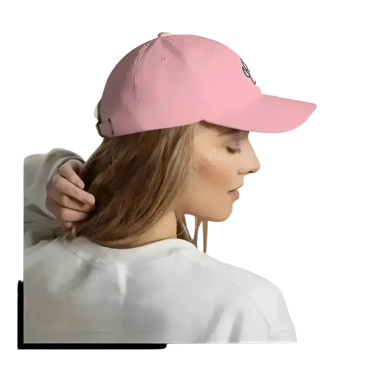 Grüne Camouflage Baseball Cap für Damen aus Baumwolle, verstellbar von 52 bis 59 cm, modisches Sommeraccessoire