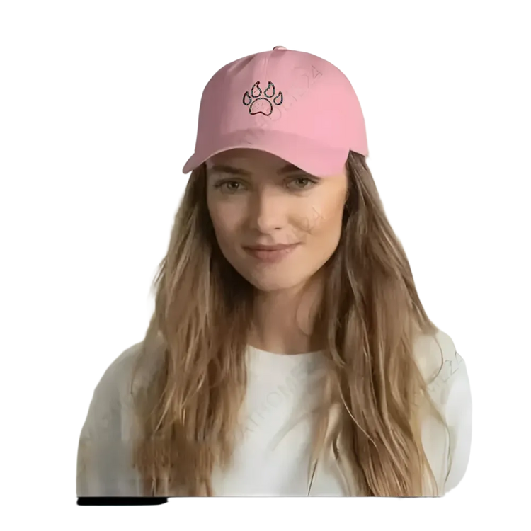 Grüne Camouflage-Baseballcap aus Baumwolle für Damen, verstellbar 52-59 cm, mit breitkrempigem Design, von BUYATHOME24