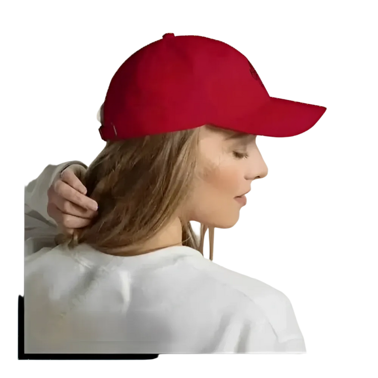 Grüne Camouflage-Baseball-Cap aus Baumwolle für Damen, verstellbar 52-59 cm, von BUYATHOME24, sommerlich und bequem