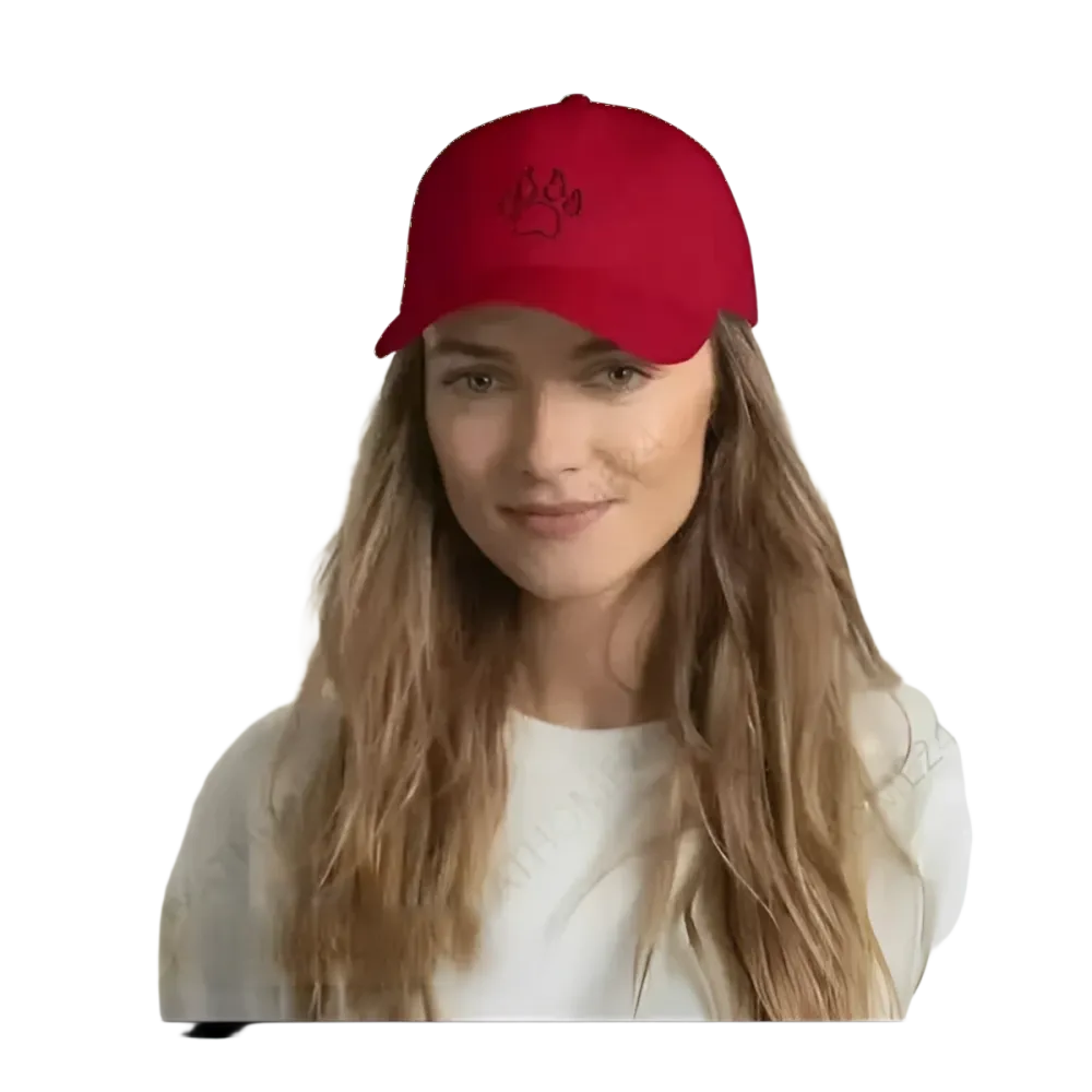 Grüne Camouflage Baseball Cap aus Baumwolle für Damen, verstellbar 52-59 cm, von BUYATHOME24, sommerlich und bequem.