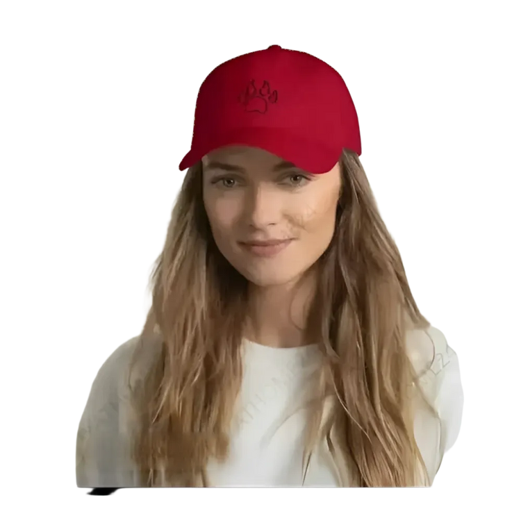 Grüne Camouflage Baseball Cap aus Baumwolle für Damen, verstellbar 52-59 cm, von BUYATHOME24, sommerlich und bequem.