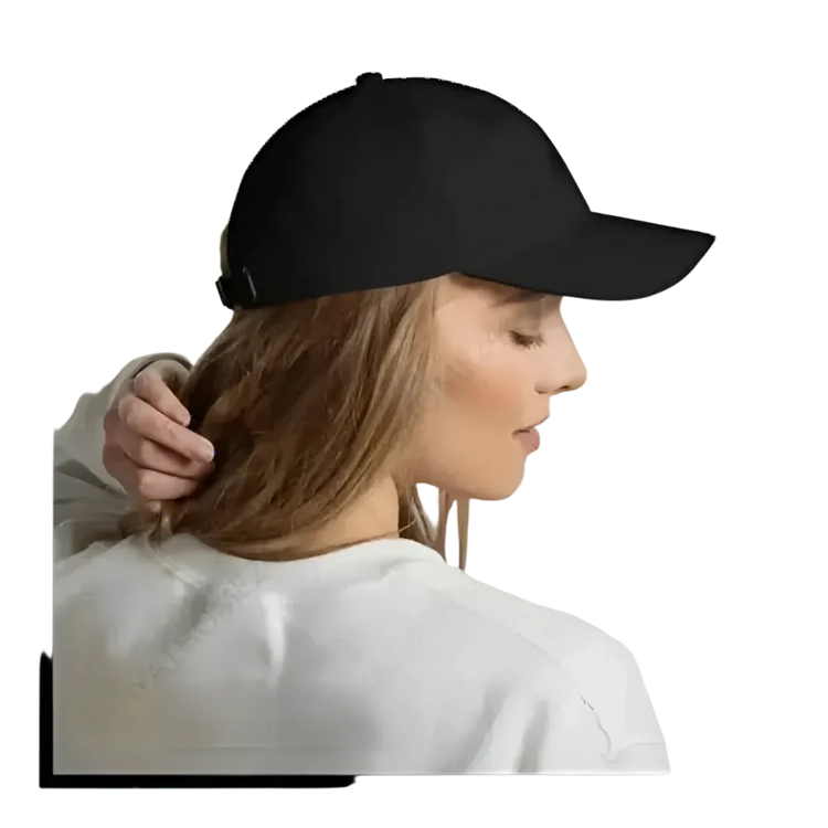 Grüne Camouflage Baseball Cap aus Baumwolle für Damen, verstellbar 52-59 cm, von BUYATHOME24.