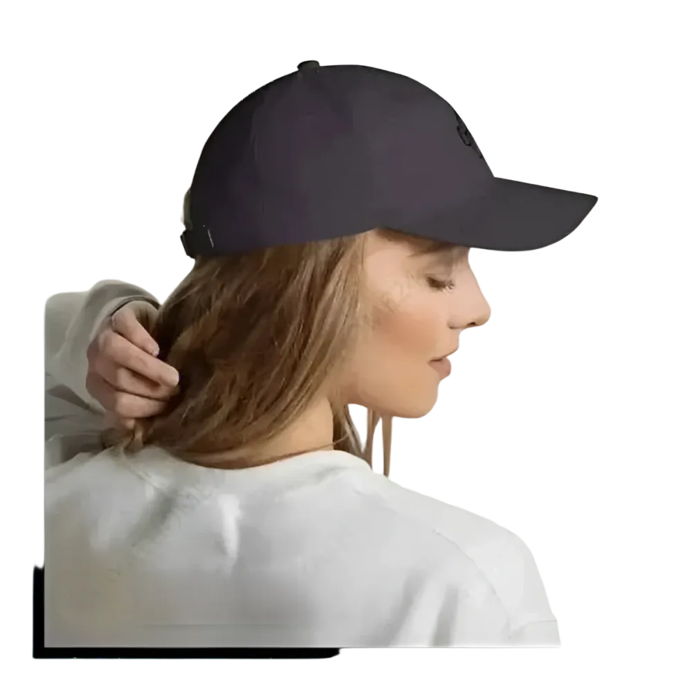 Grüne Camouflage Baseball Cap aus Baumwolle für Damen, verstellbar von 52 bis 59 cm, von BUYATHOME24.