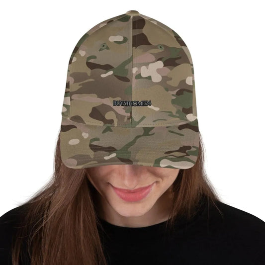 Unisex Baseball Cap aus Baumwollmischung mit Stretch-Band, Damen-Style, für Kopfumfang 54-60 cm, von BUYATHOME24
