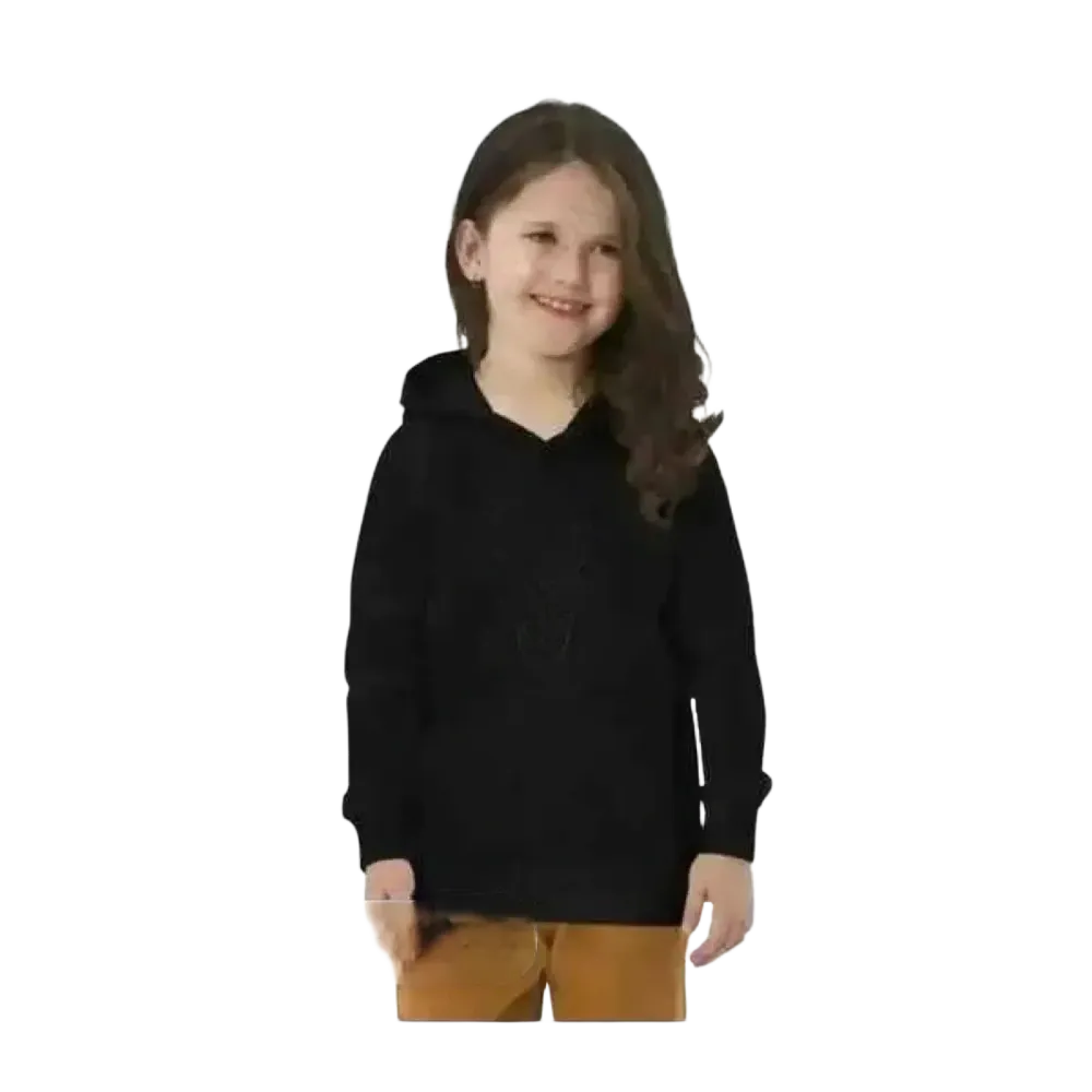 Kinder-Basketball-Hoodie aus Baumwolle, unisex, für Mädchen und Jungen, sportlicher Kapuzenpullover für 4-12 Jahre.