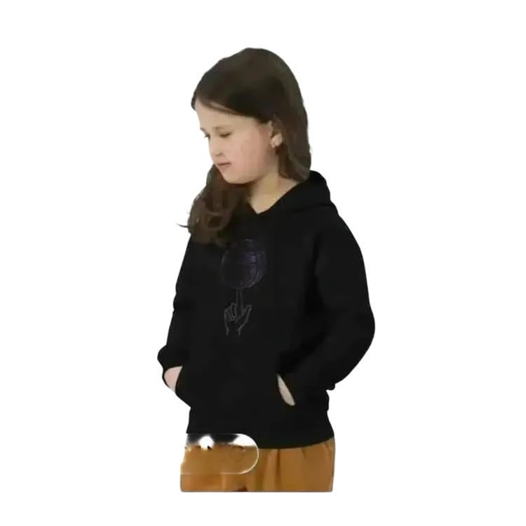 Grafik-Kapuzenpullover für Kinder aus Baumwolle, Unisex Hoodie für 4-12 Jahre, sportlicher Kinder-Sweatshirt, BUYATHOME24