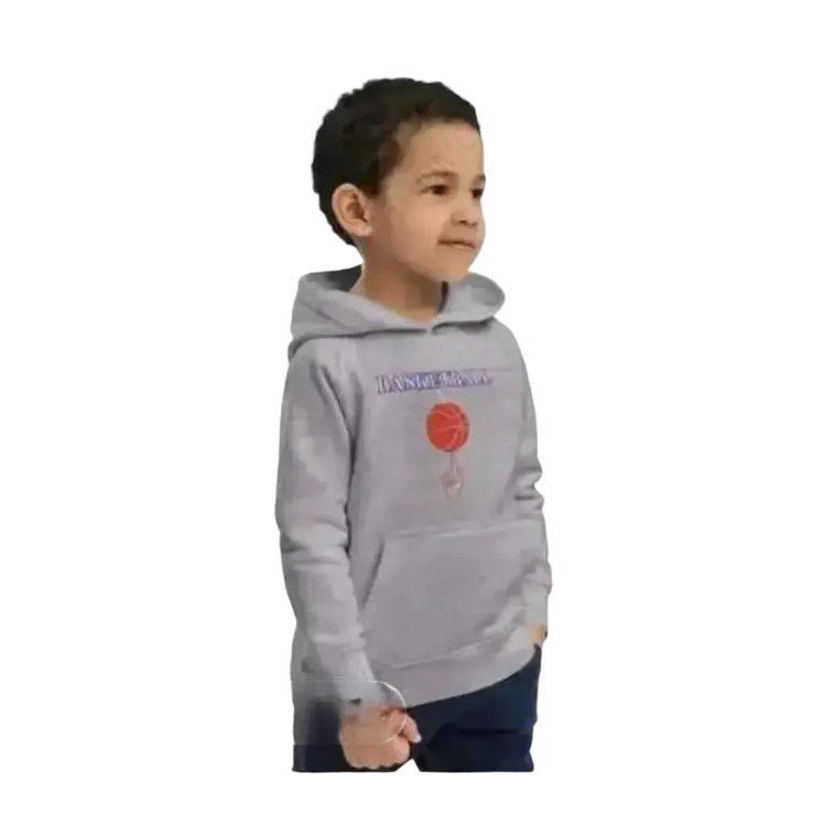Unisex Kinder-Basketball-Hoodie aus Baumwolle mit Grafik, für Jungen und Mädchen, 4-12 Jahre, bequemer Sport-Hoodie von BUYATHOME24