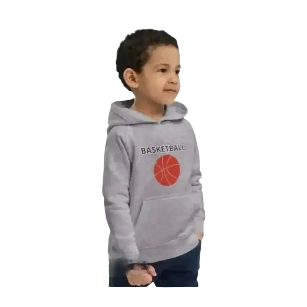 Grafik Unisex Kinder Hoodie von BUYATHOME24, sportlicher Kapuzenpullover für Jungen und Mädchen im Alter von 4 bis 12 Jahre.