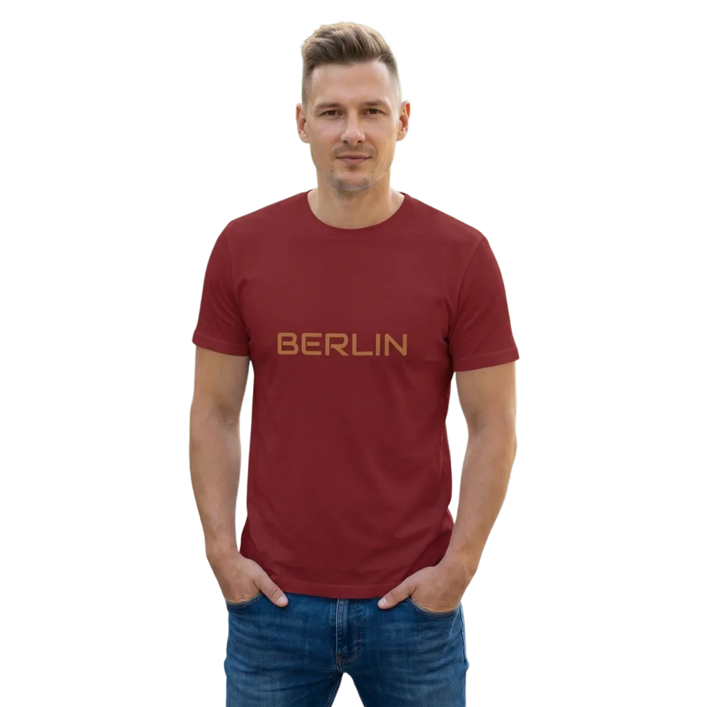 Graffiti-Design Unisex T-Shirt aus Baumwolle in verschiedenen Größen, personalisierbar, mit modernem Druck, von BUYATHOME24