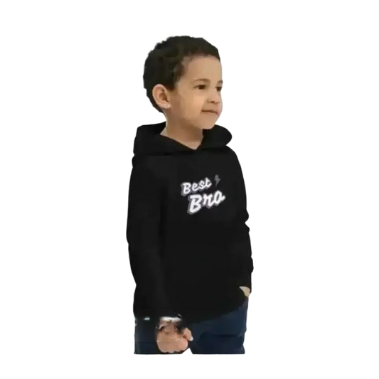Jungen Hoodie aus Baumwolle, doppellagig, für Kinder von 4 bis 12 Jahren, bequemer Kapuzenpullover in neutralem Design