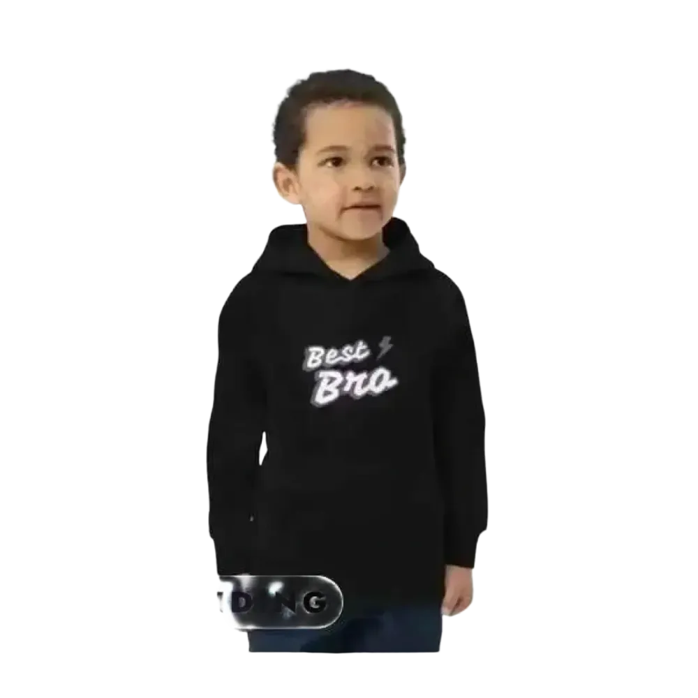 Jungen Baumwolle Hoodie von BUYATHOME24, doppellagiger Kapuzenpullover für Kinder von 4 bis 12 Jahren.