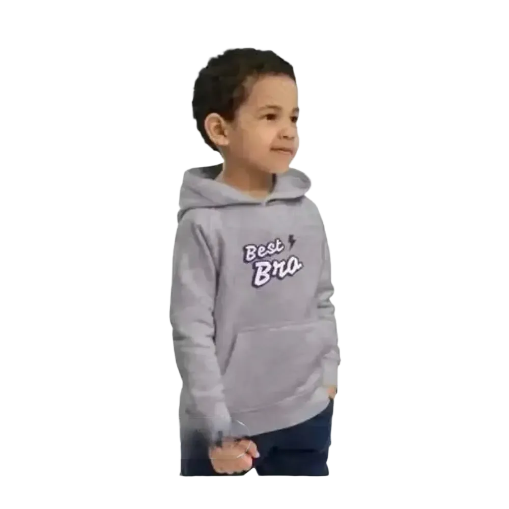 Jungen Hoodie aus Baumwolle, doppellagig, für Kinder von 4 bis 12 Jahren, bequemer Kapuzenpullover von BUYATHOME24