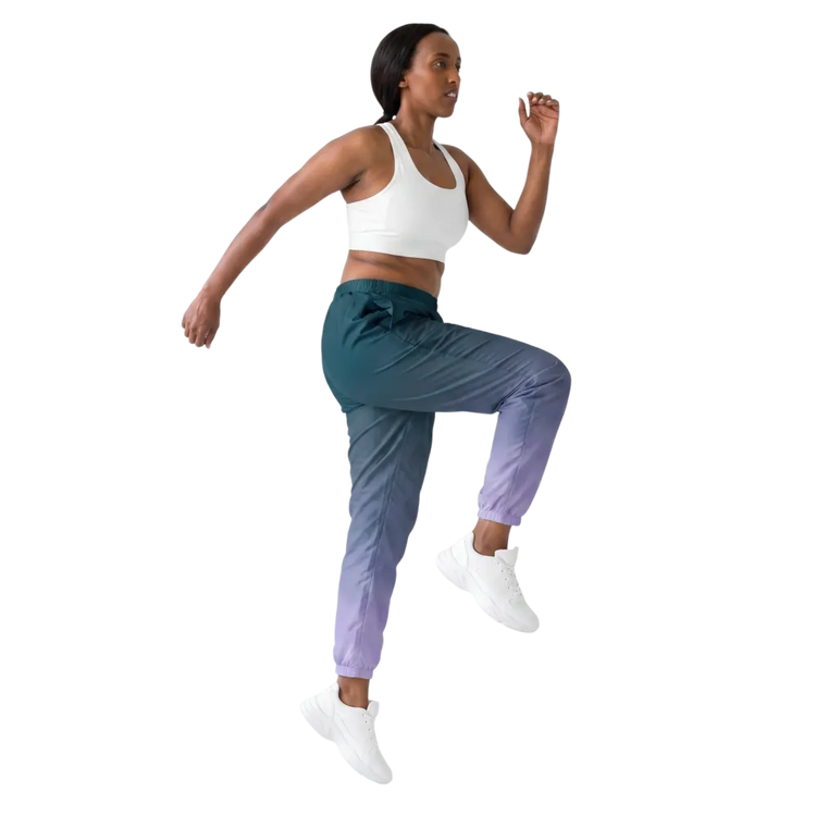 Blaue unisex Trainingshose aus wasserabweisendem Polyester, bequem und strapazierfähig, in XS bis 3XL, von BUYATHOME24.