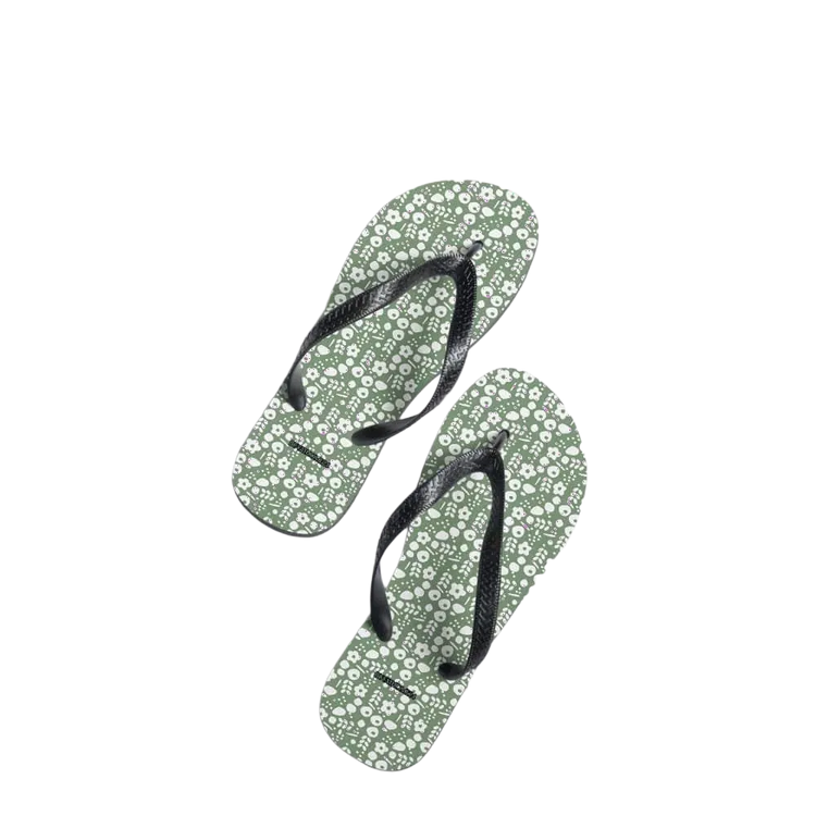 Unisex Strand-Flip-Flops aus Polyester mit Gummisohle in Größe 37-45, bequeme Sommer-Sandalen von BUYATHOME24