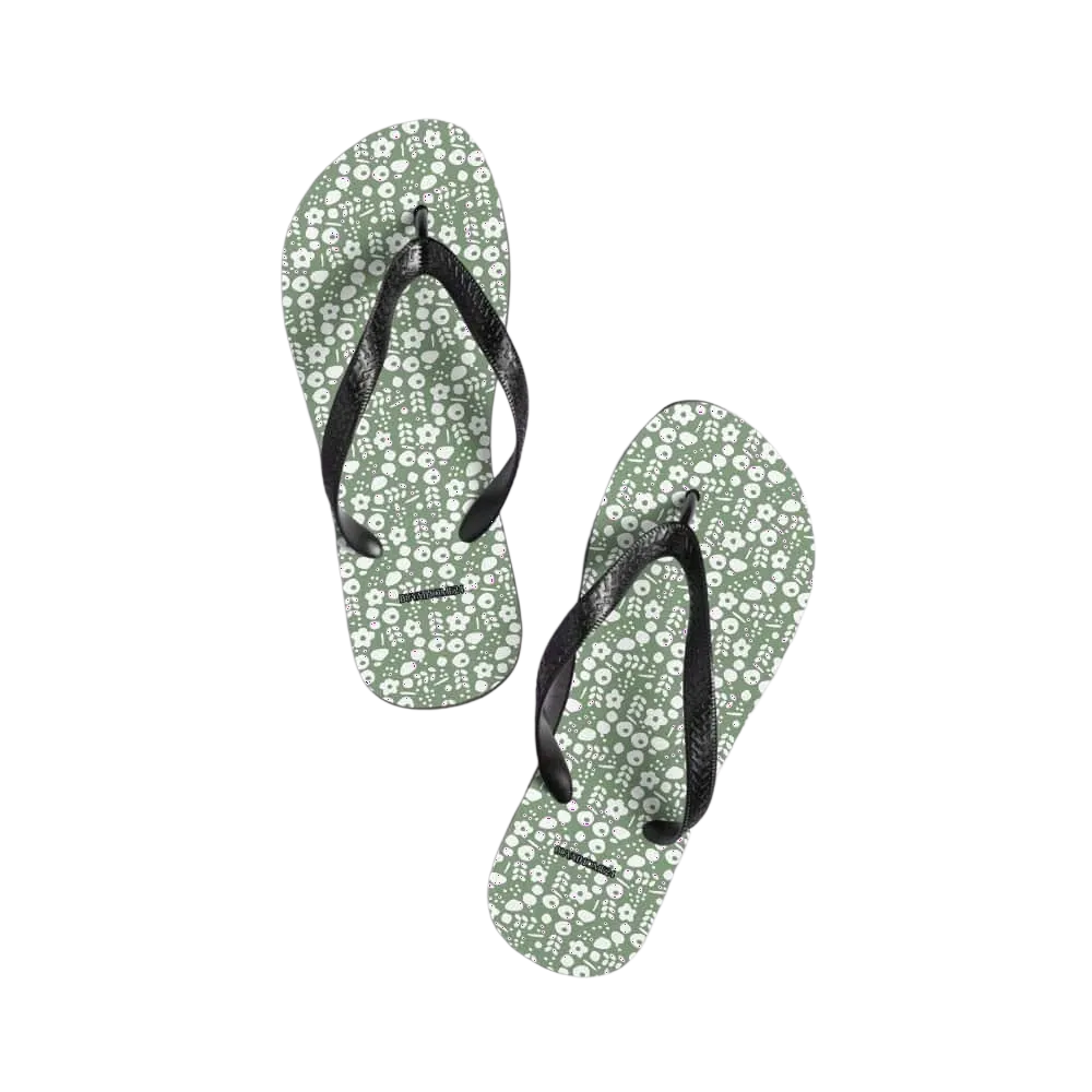 Unisex Polyester-Flip-Flops mit Gummisohle in Größe 37-45, bequeme Strand-Fußbekleidung von BUYATHOME24