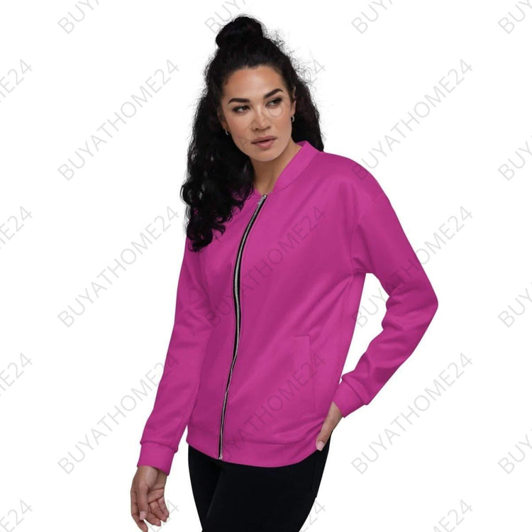 • Damen Bomberjacke XS-3XL - BUYATHOME24 - Textildruck - GERMANY - Bomberjacke, DAMENMODE