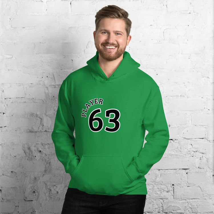 Grafik Unisex Hoodie von BUYATHOME24, grüner irischer Druck, Baumwolle, Herren und Damen, in S bis 5XL, bequemer Kapuzenpullover
